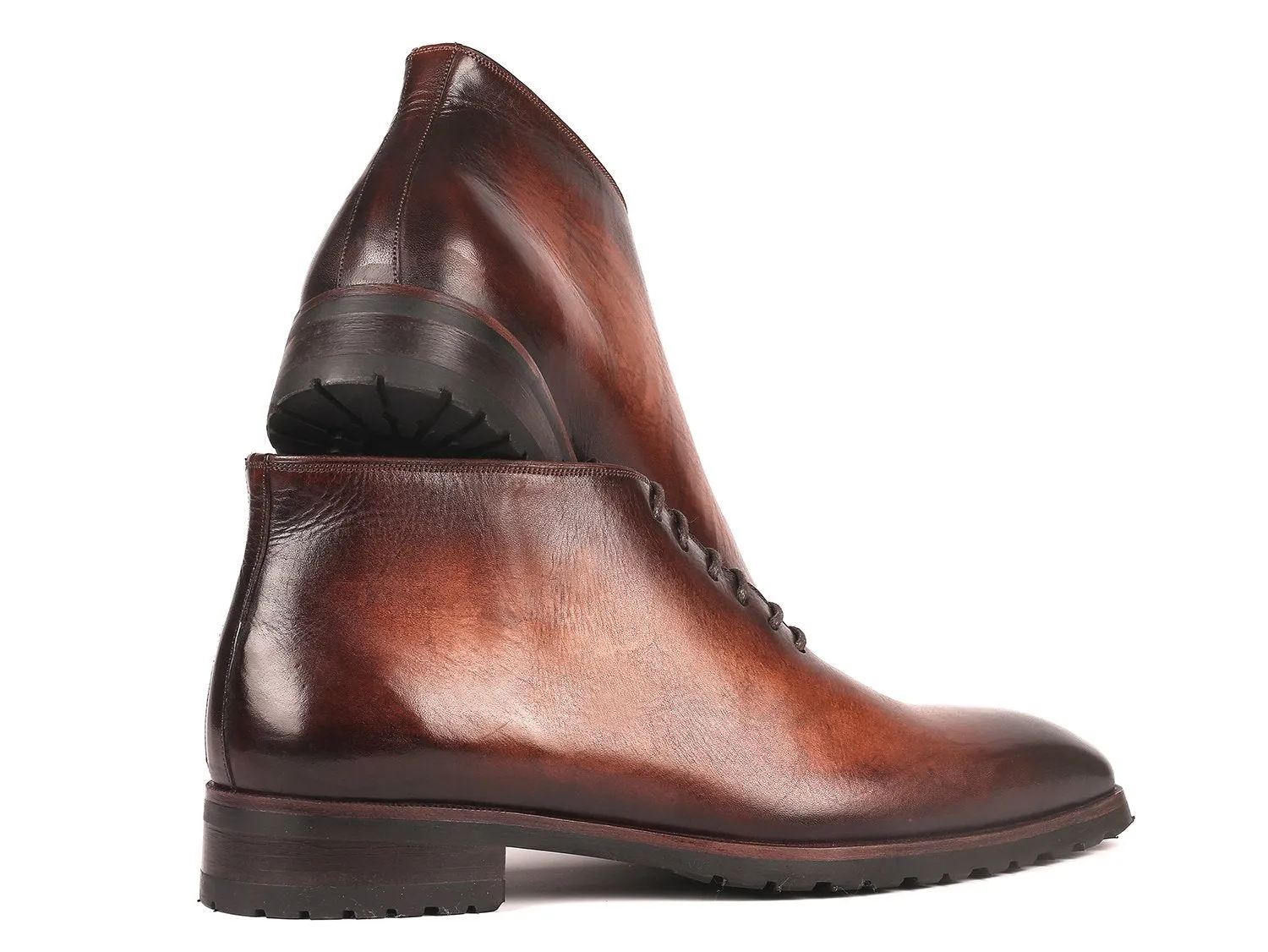 Paul Parkman Schuhe Paul Parkman Herren Knöchelstiefel in Braun Gebürstet