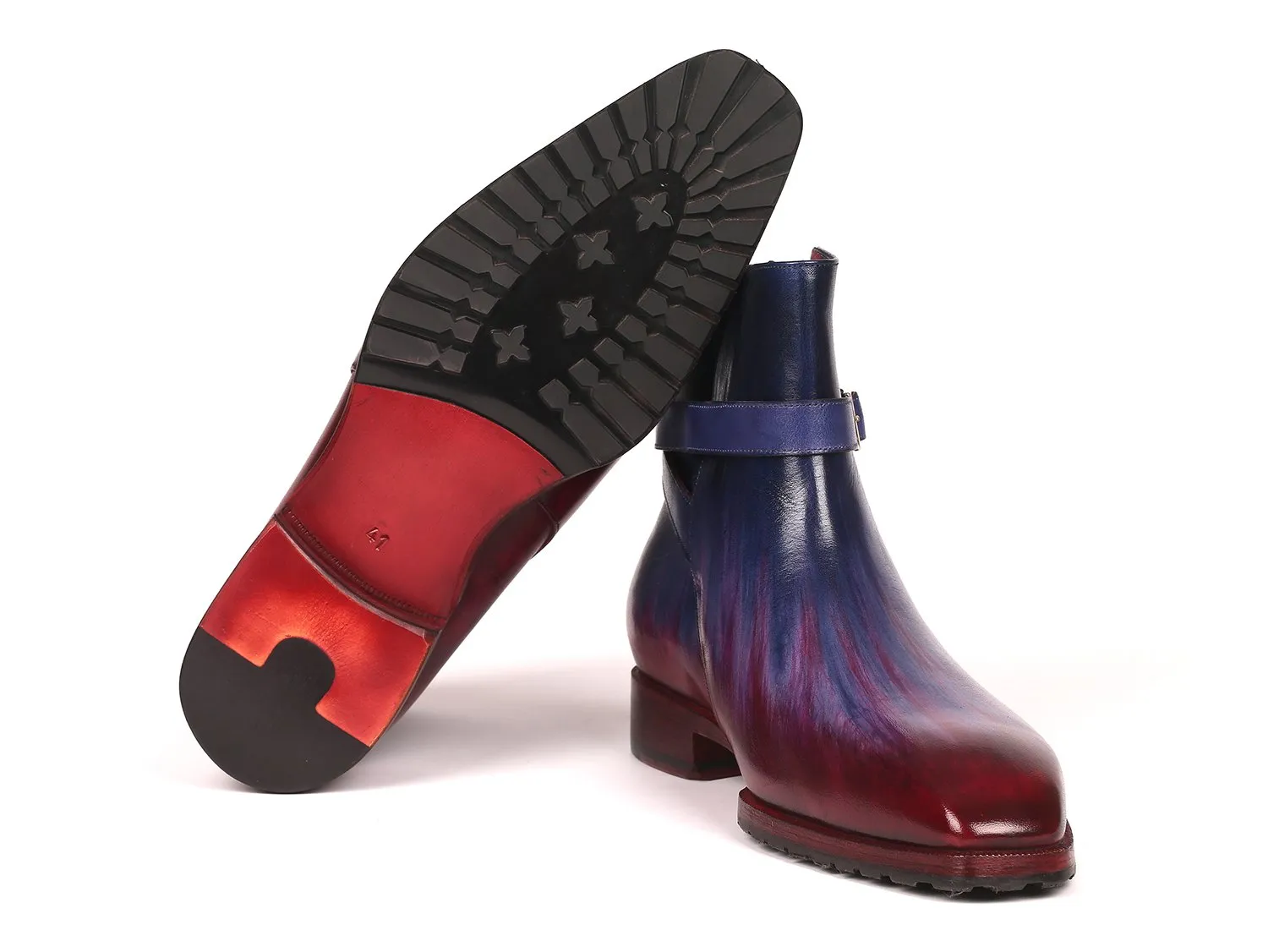 Paul Parkman Schuhe Paul Parkman Herren Patina Jodhpur Stiefel in Mehrfarbig