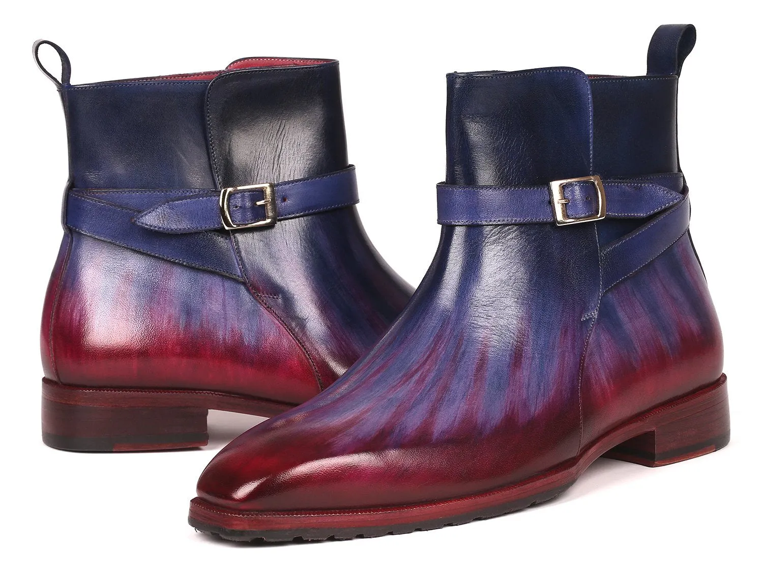Paul Parkman Schuhe Paul Parkman Herren Patina Jodhpur Stiefel in Mehrfarbig
