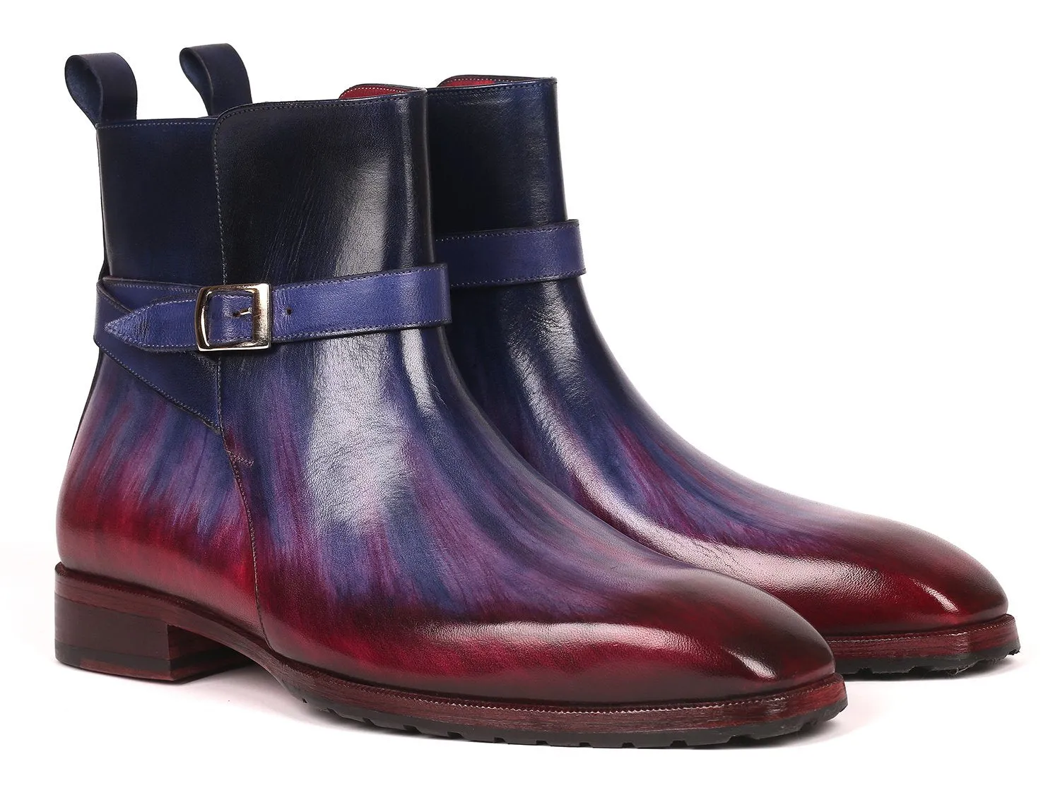 Paul Parkman Schuhe Paul Parkman Herren Patina Jodhpur Stiefel in Mehrfarbig