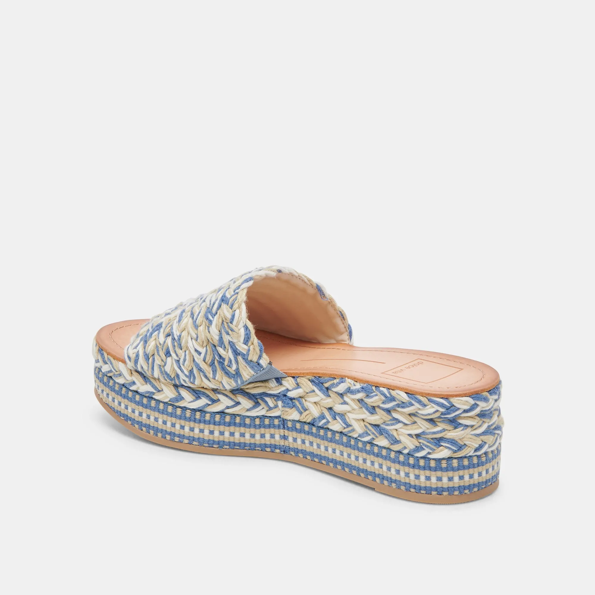 PAZLI SANDALETTEN BLAU MULTI GEWEBT