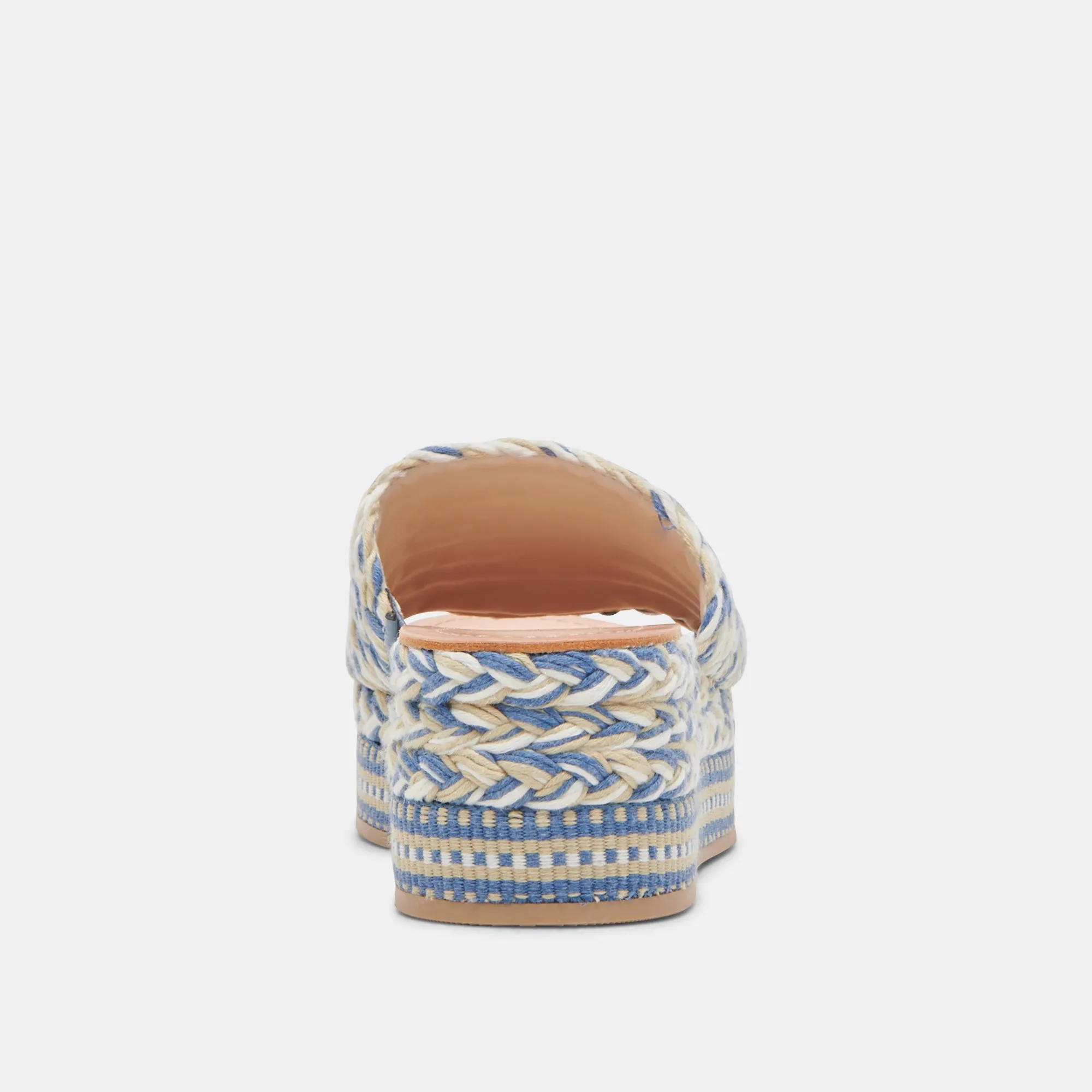 PAZLI SANDALETTEN BLAU MULTI GEWEBT