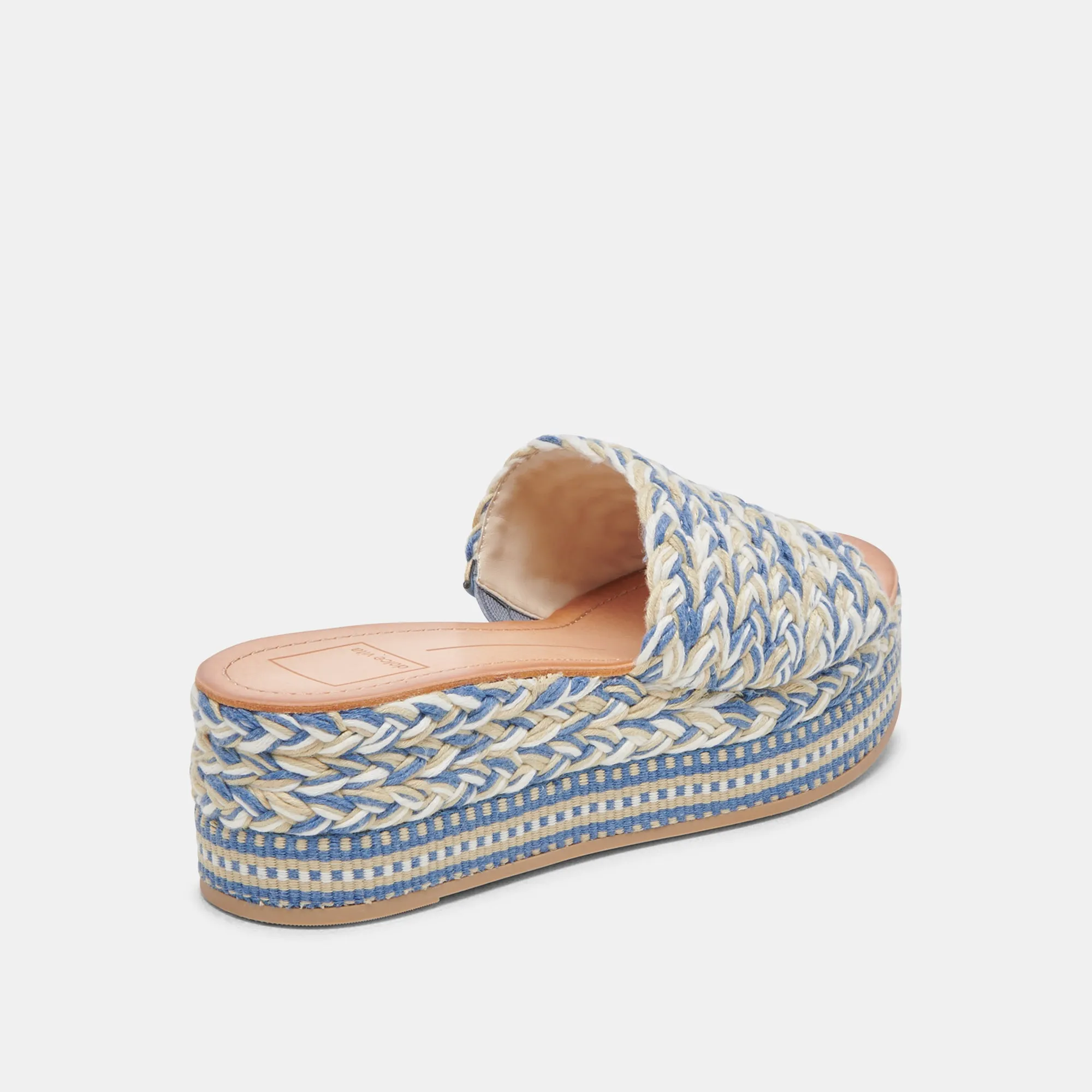 PAZLI SANDALETTEN BLAU MULTI GEWEBT