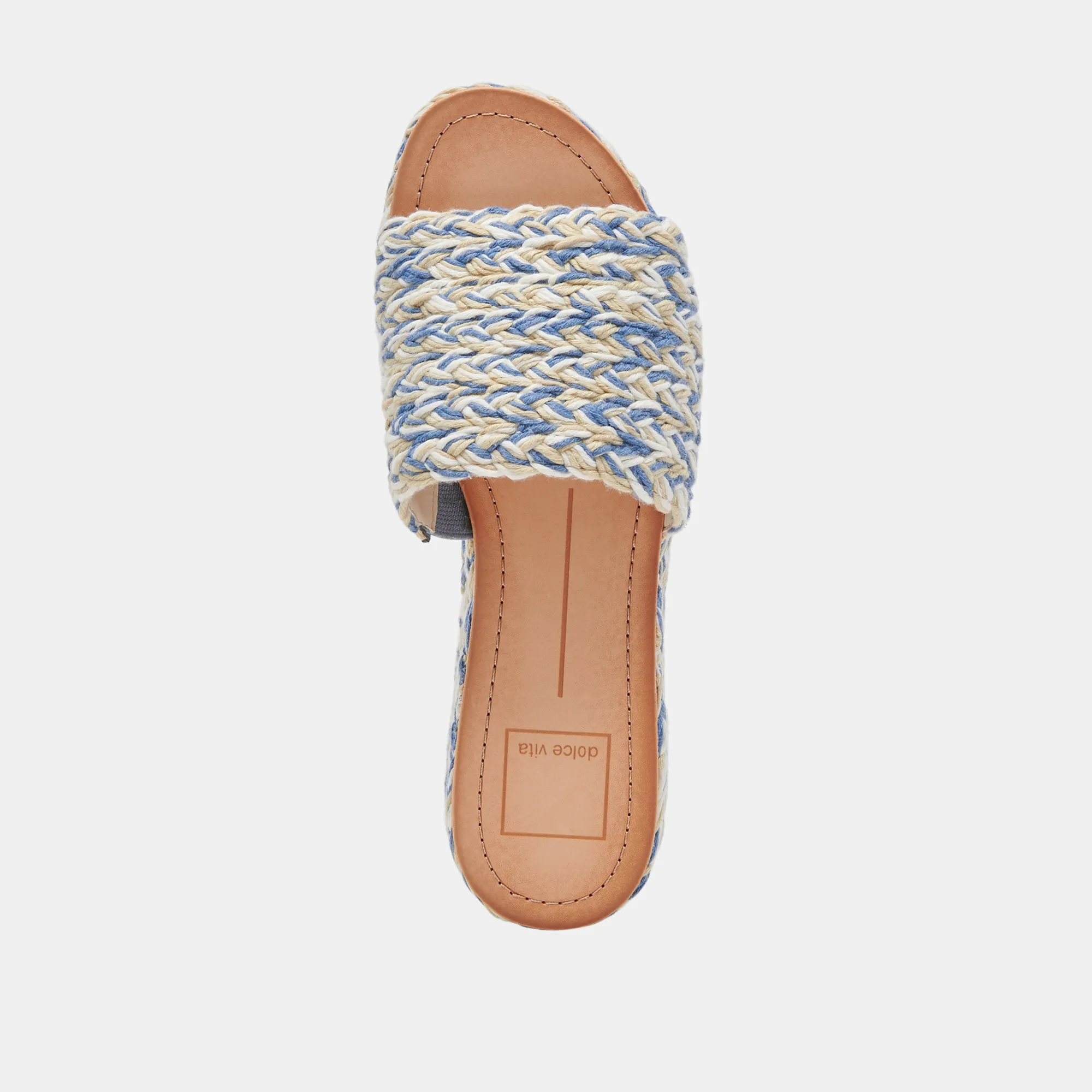 PAZLI SANDALETTEN BLAU MULTI GEWEBT
