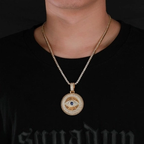 Pendant Micro-set Zircon Hip-hop Trendy Accessories 