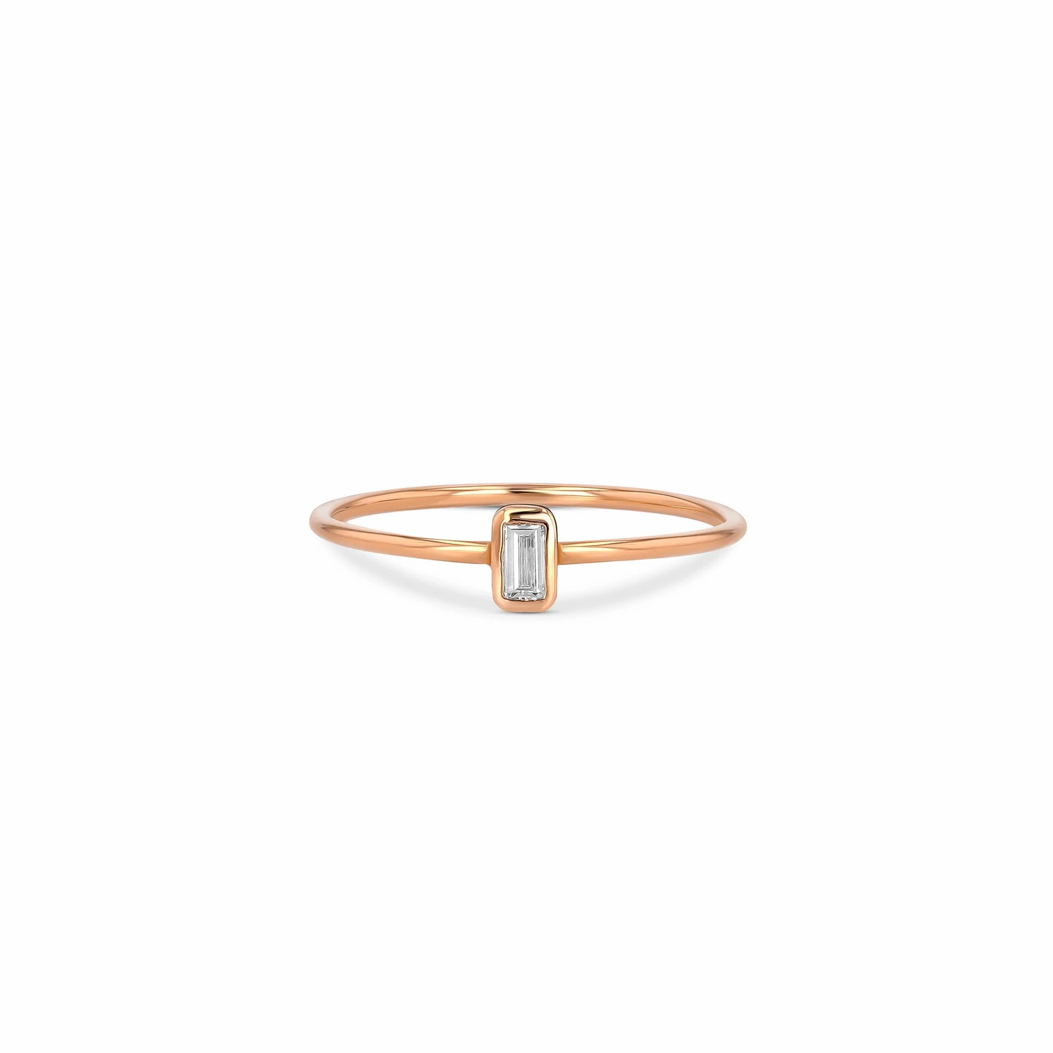 Petite Baguette Ring