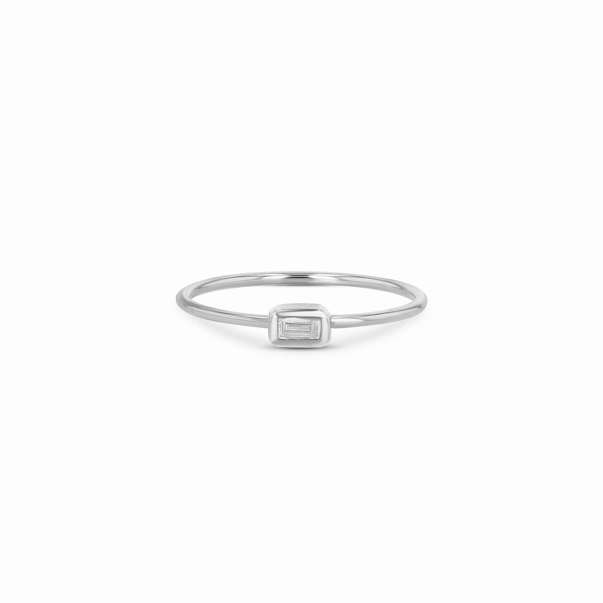 Petite Baguette Ring