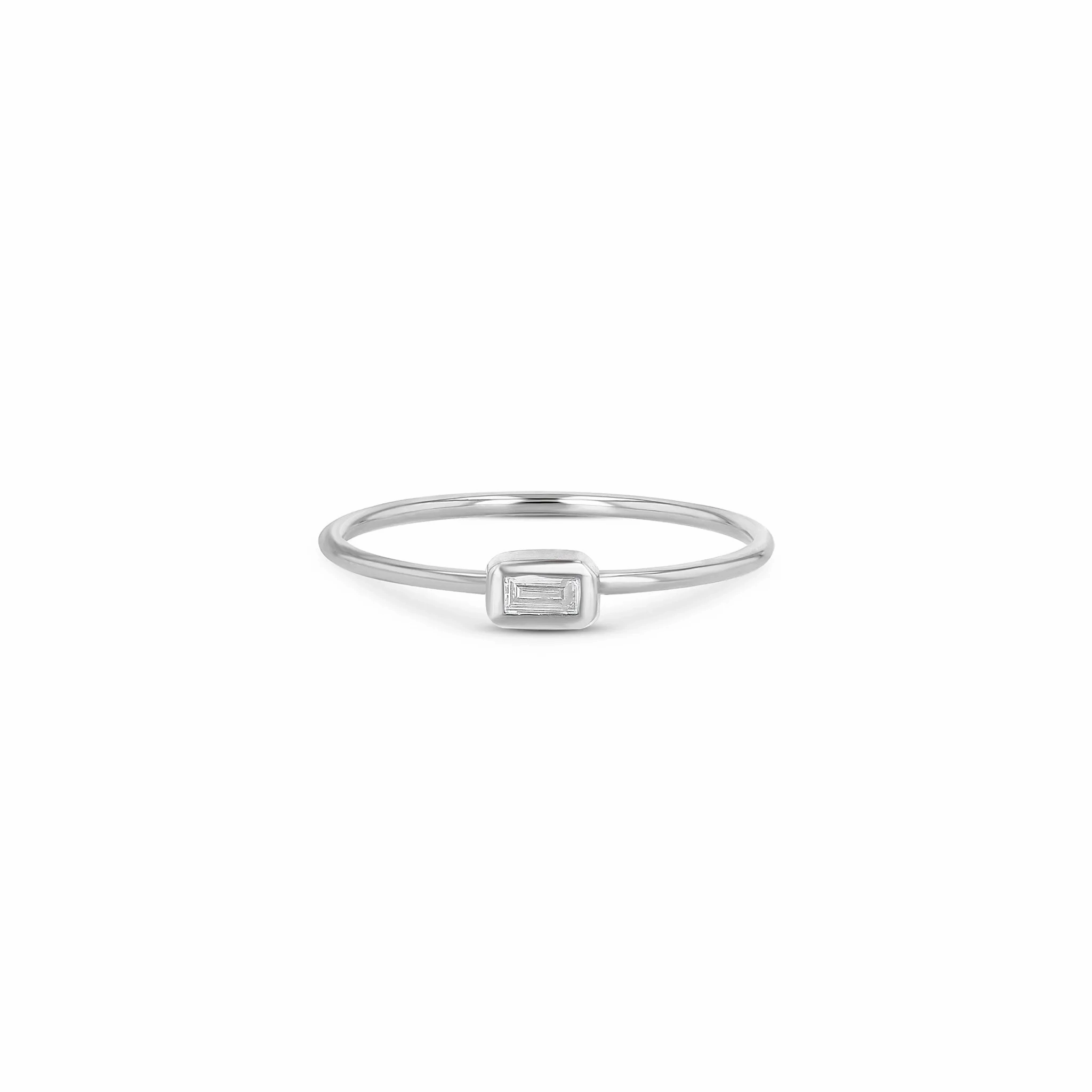 Petite Baguette Ring