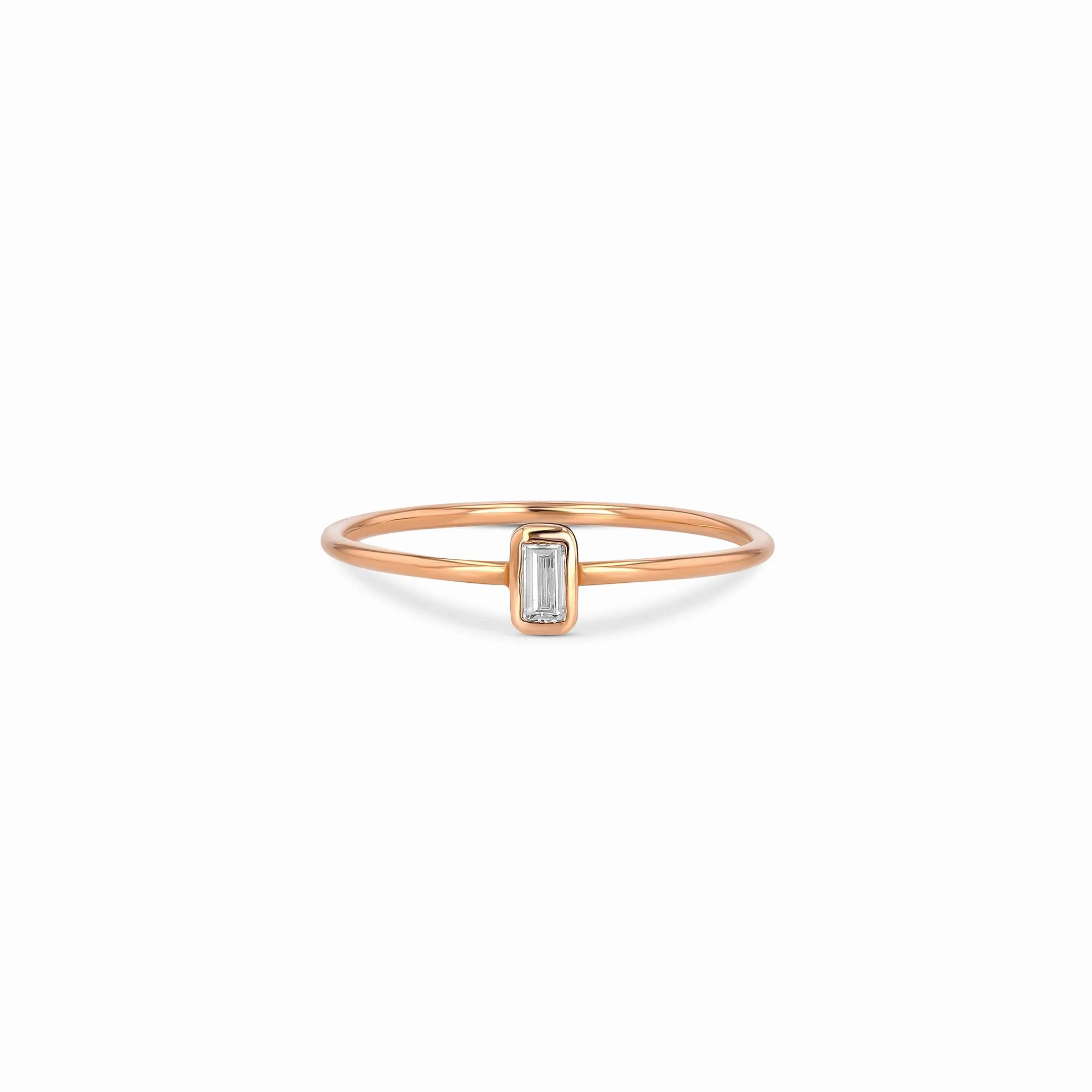 Petite Baguette Ring