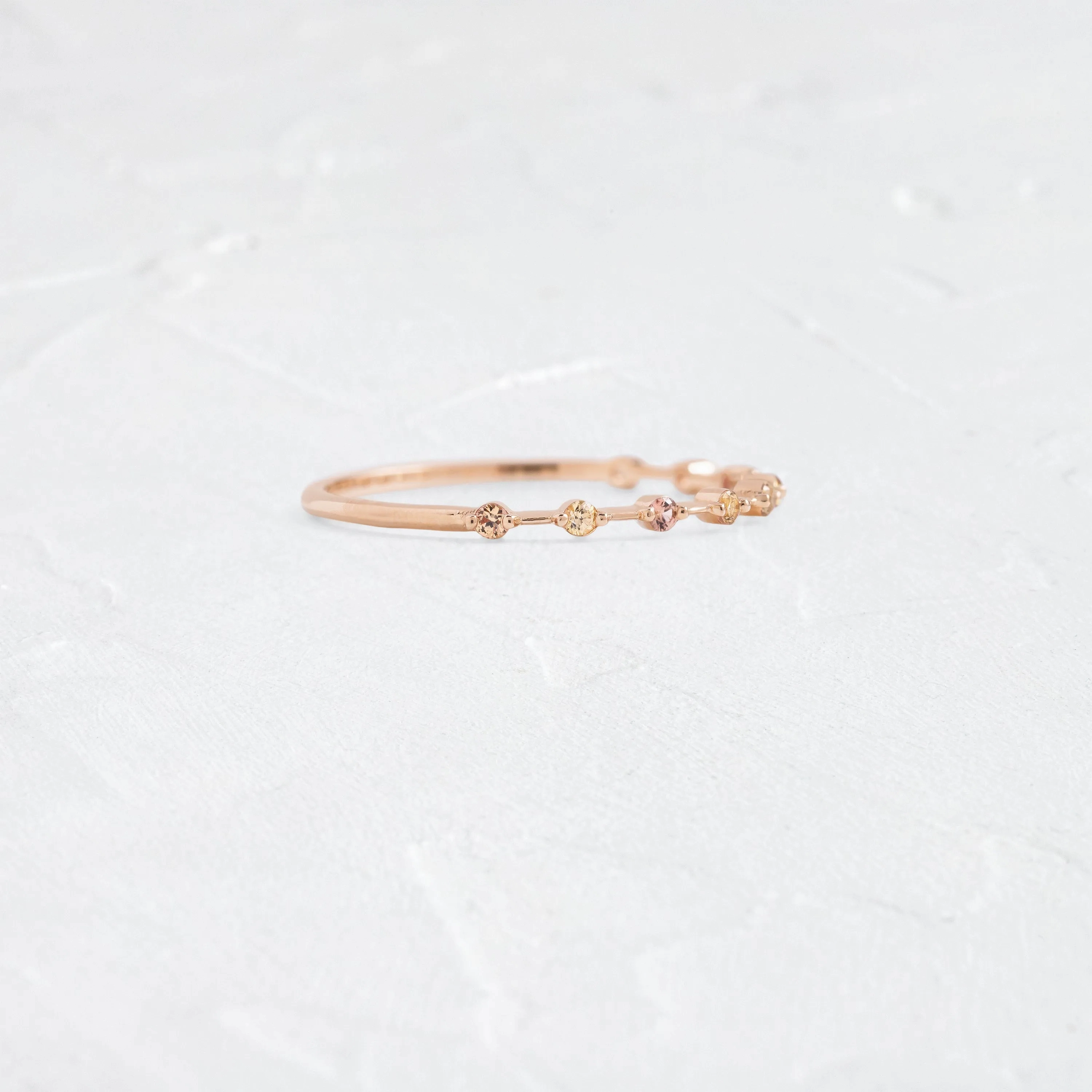 Petite Sapphire Distance Band in Sunset