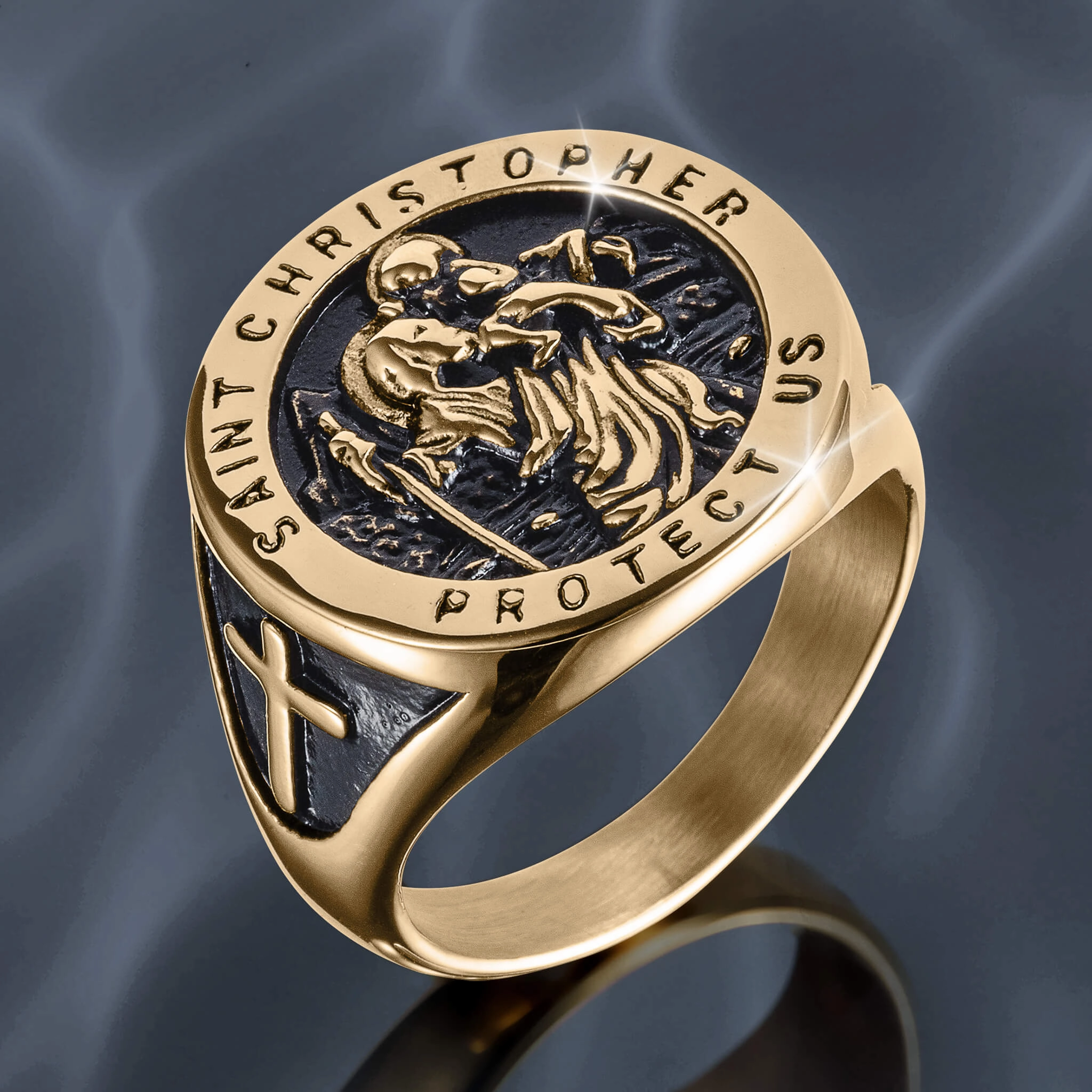 Pilgrims Faith Mens Ring