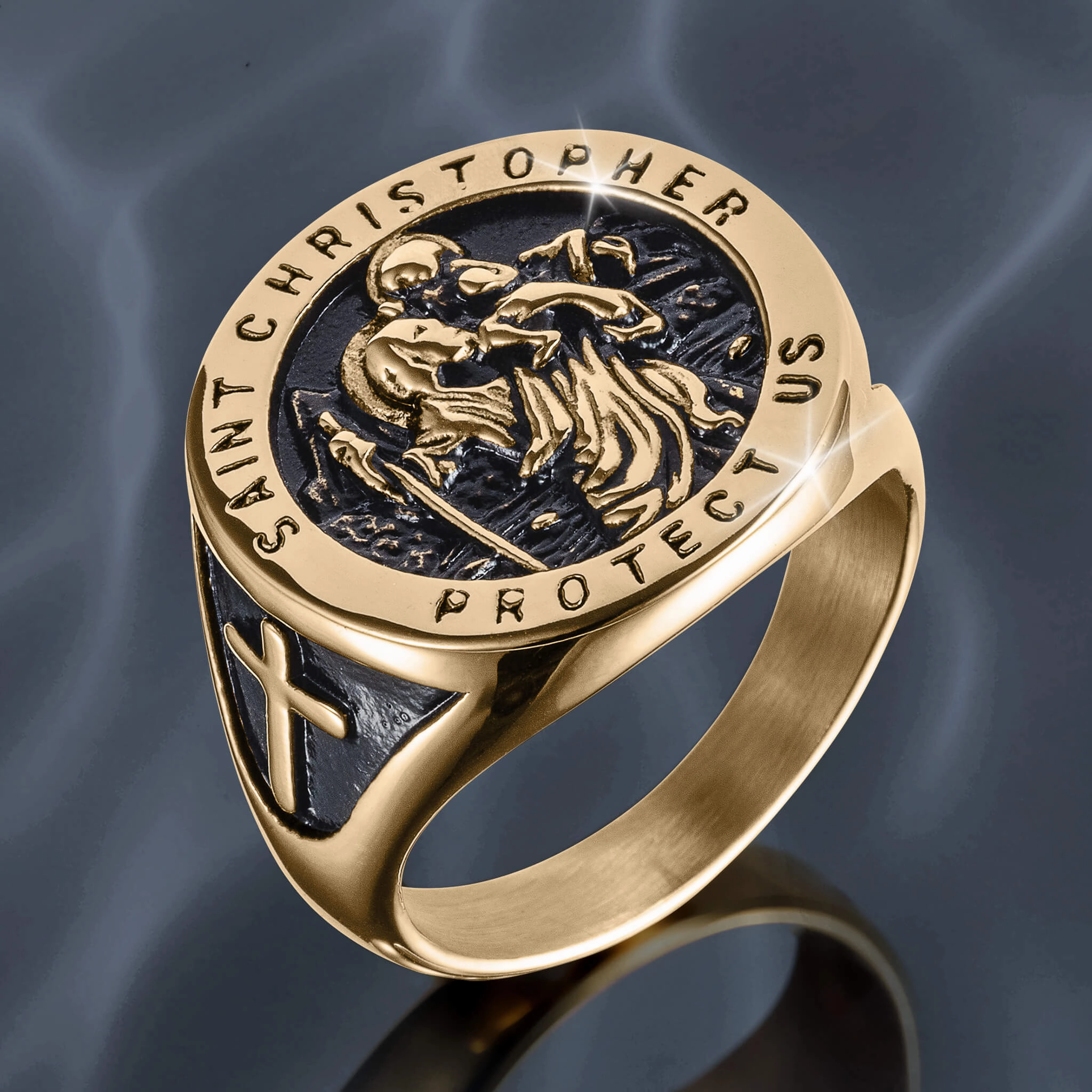 Pilgrims Faith Mens Ring