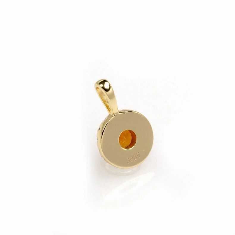 Pomegranate Zirconium Light Luxury Pendant
