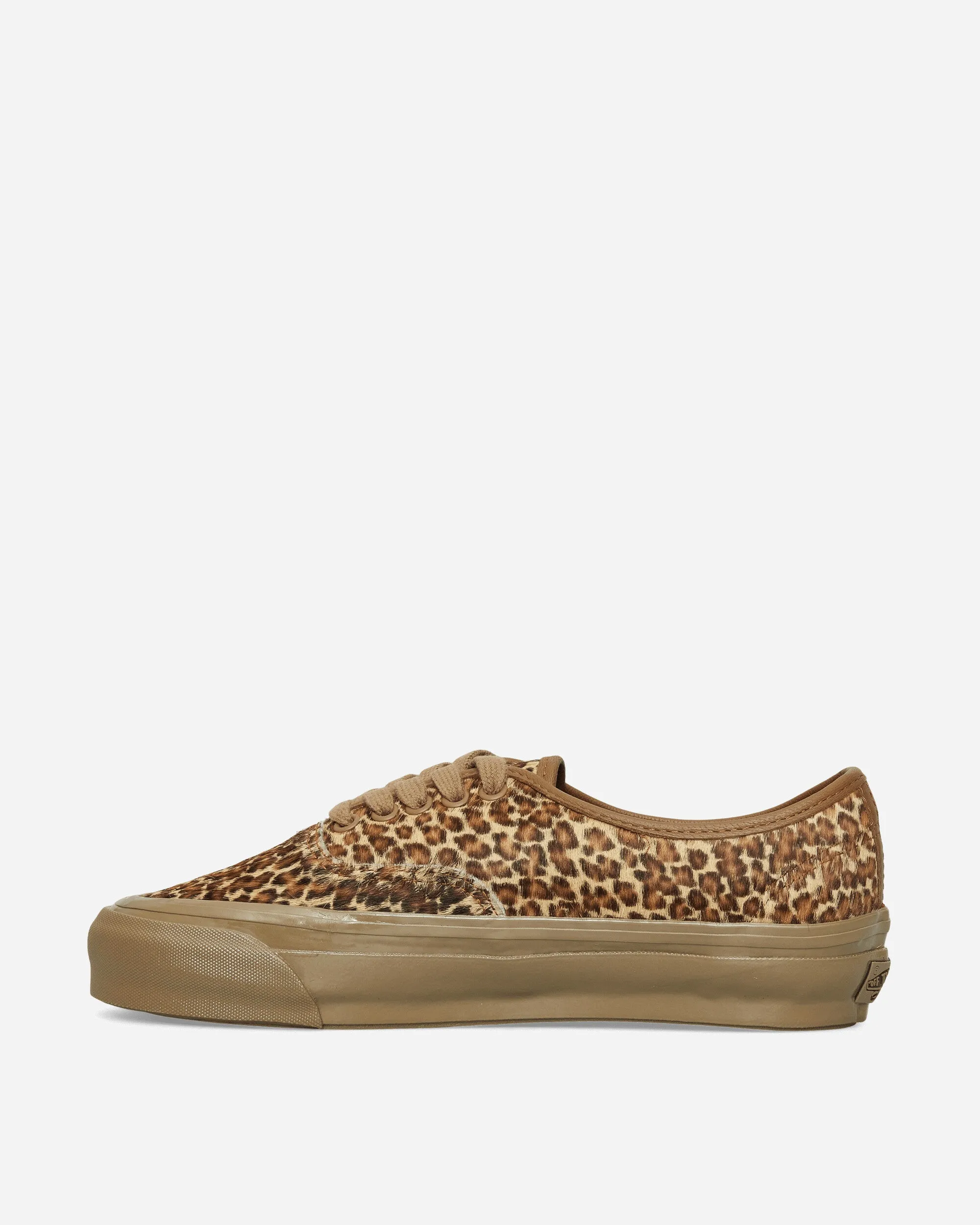 Premium Echte 44 Ponyhaar Sneakers Leopard