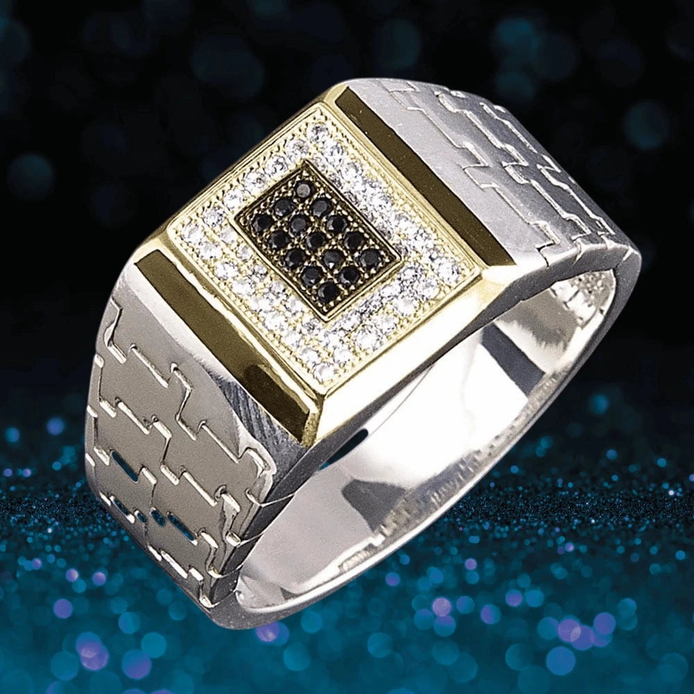 Puzzle Men's Ring