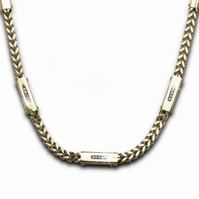 Quadrant Steel Necklace 