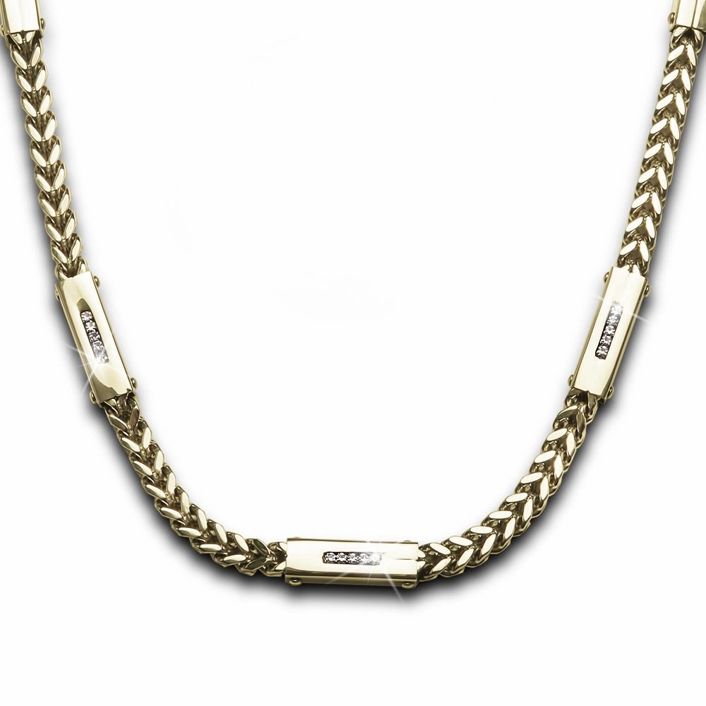 Quadrant Steel Necklace 