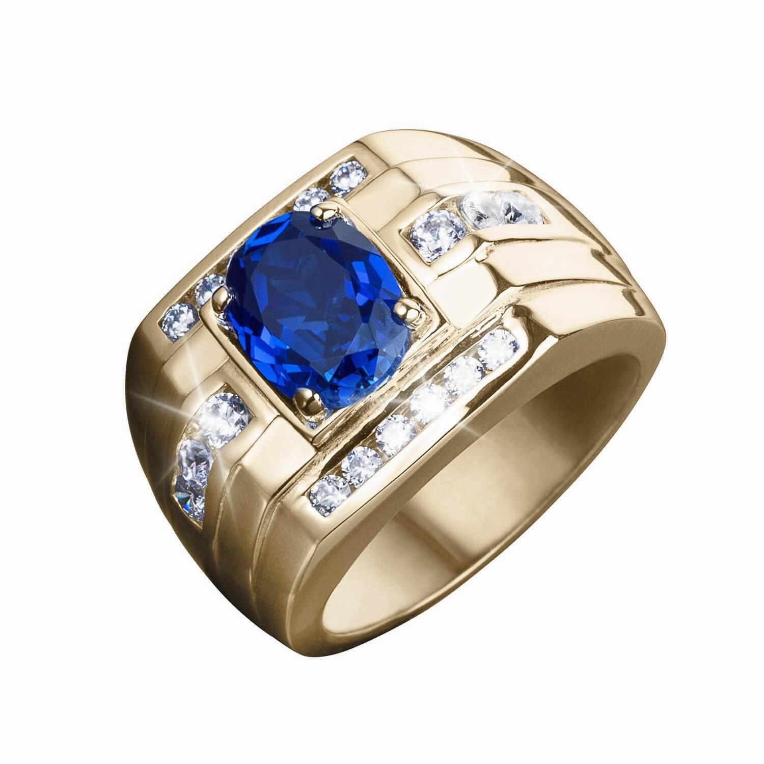 Quest Gold Men's Ring 