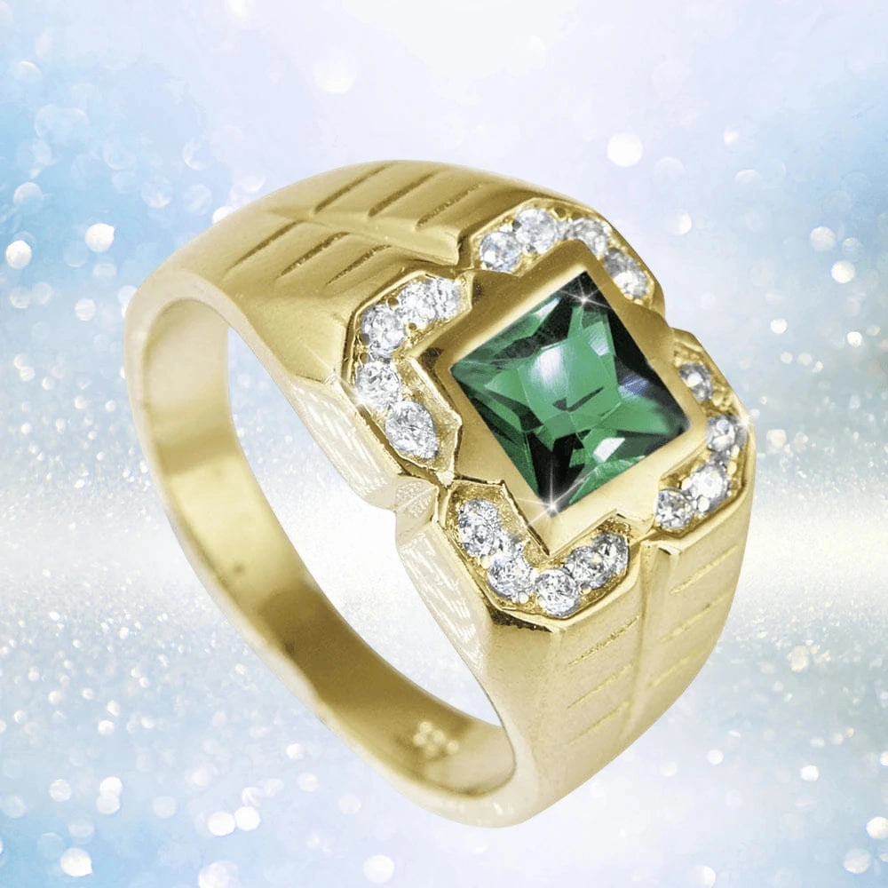 Ranger Men's Emerald Ring