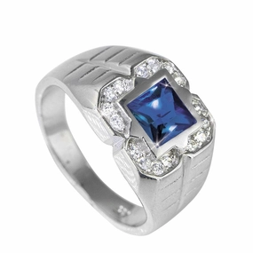 Ranger Men's Sapphire Ring 