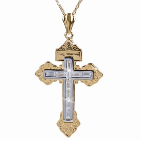 Ray Of Light Cross Pendant 