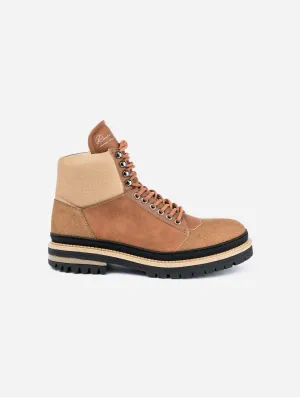 RC Herren Vegane Lederstiefel | Kamel