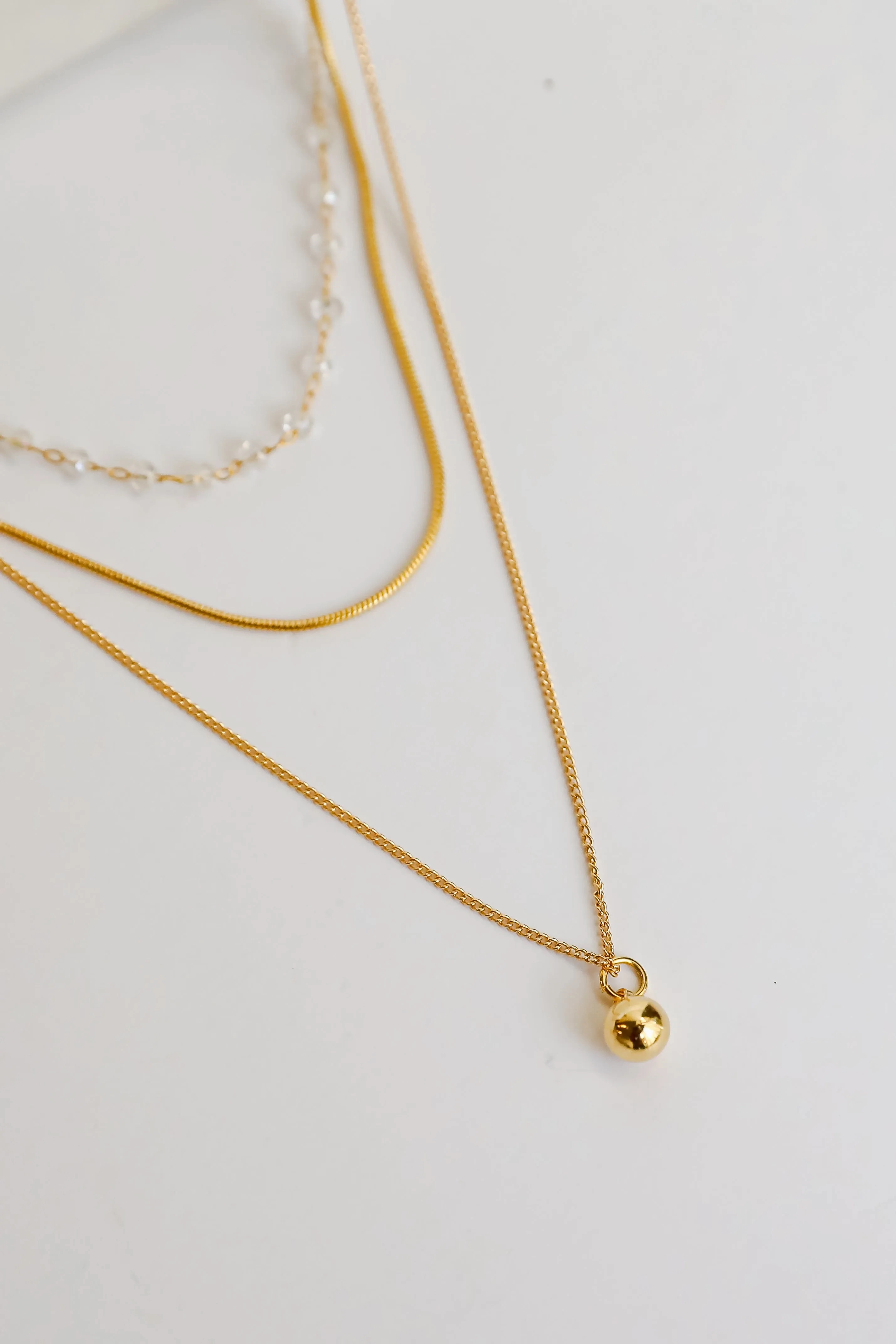 Reagan Layered Chain Necklace