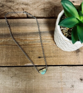 Real Slab Turquoise Choker texture-rose-gold  