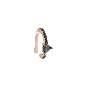 Rebecca, Earring Cuff Rose Gold , One Size 