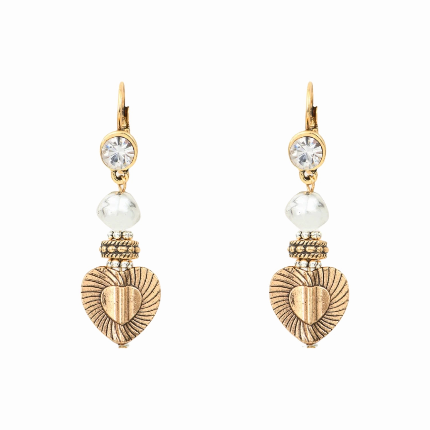 Reminiscence Women's Gold & Silver Earrings fashion-jewelry  