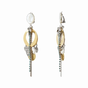 Reminiscence Women's Gold & Silver Earrings fashion-jewelry  
