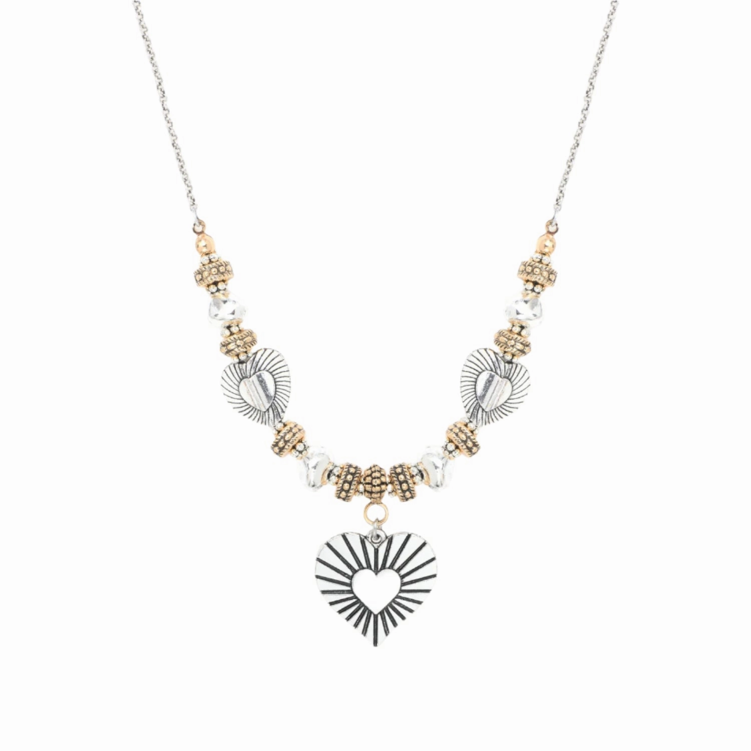 Reminiscence Women's Gold & Silver Necklace fashion-jewelry  