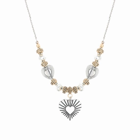 Reminiscence Women's Gold & Silver Necklace fashion-jewelry  