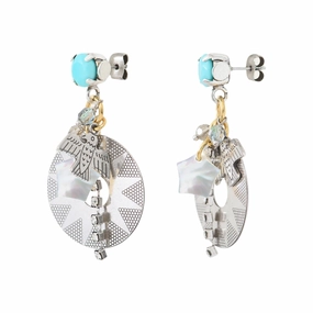 Reminiscence Women's Silver Earrings 