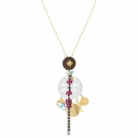 Reminiscence Women's Yellow Necklace fashion-jewelry  