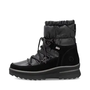 Remote Women's Lelisha 70 wasserdichte Steppstiefel in Schwarz