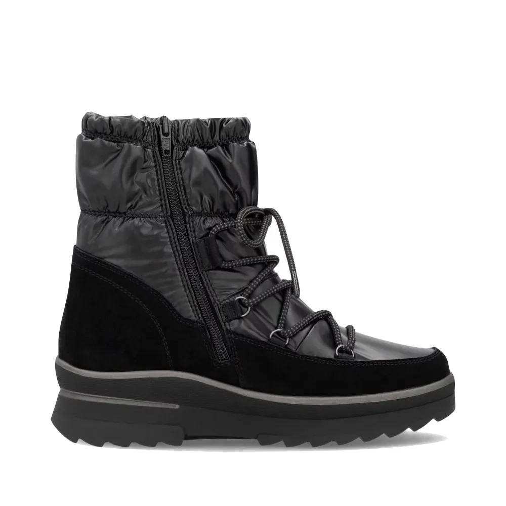 Remote Women's Lelisha 70 wasserdichte Steppstiefel in Schwarz