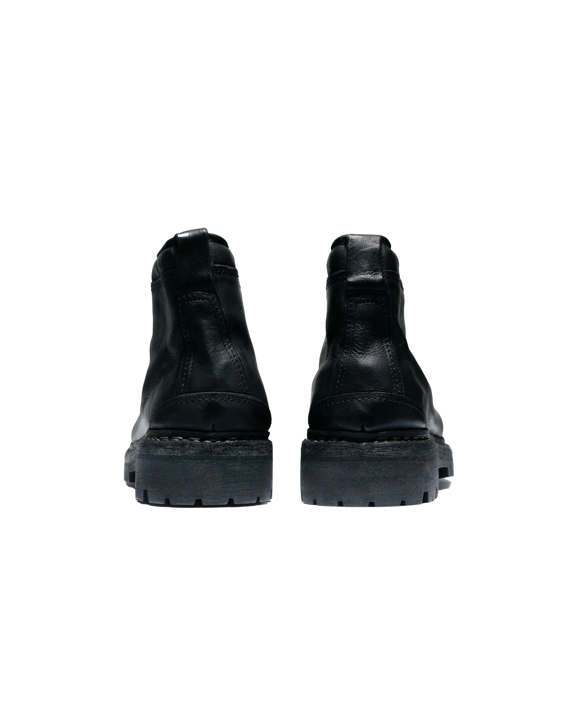 Reproduktion der gefundenen italienischen Militärstiefel für die Alpen 390NAD Schwarz