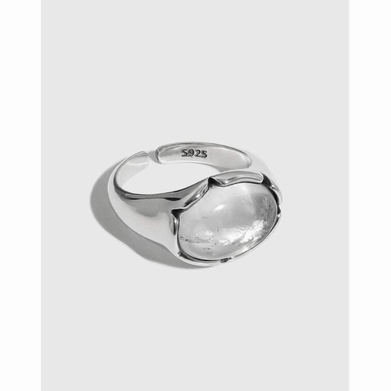 Retro Vintage  Micro Set Crystal Ring