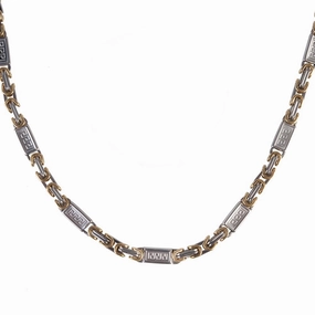 Rhodes Two-Tone Necklace 