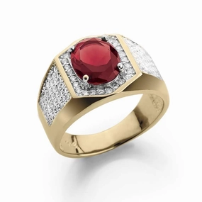 Rialto Red Men's Ring 