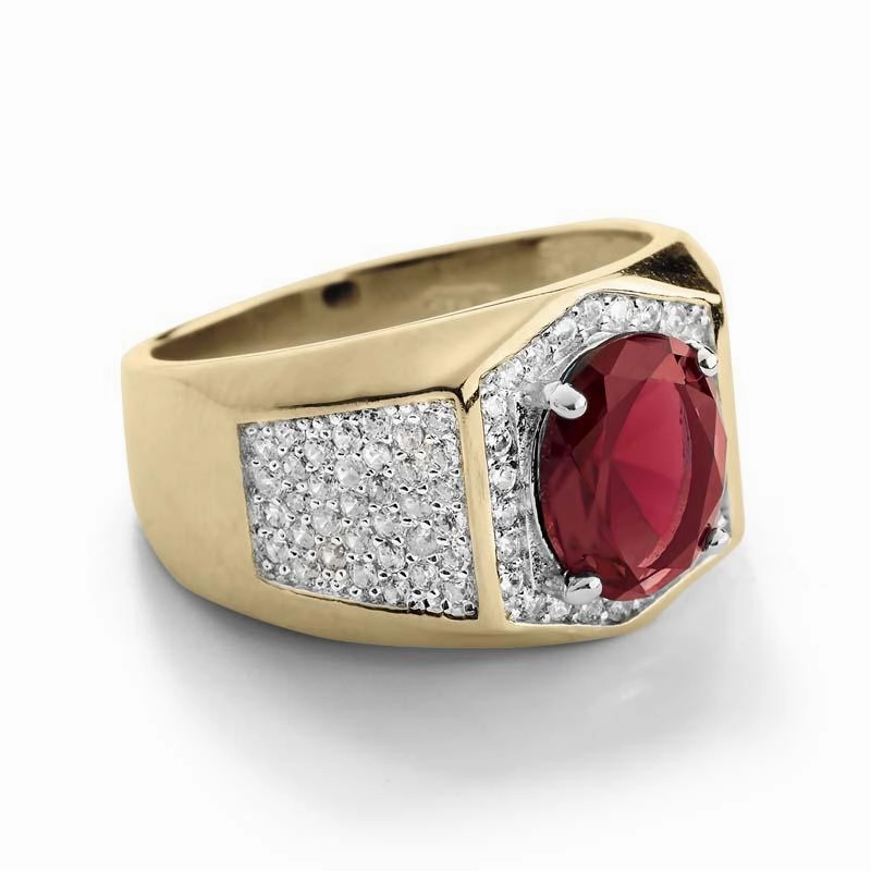 Rialto Red Men's Ring