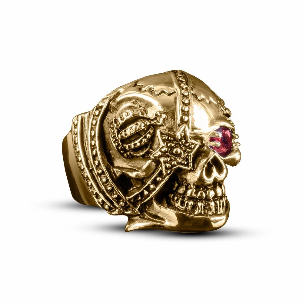 Riotous Skull Ring 