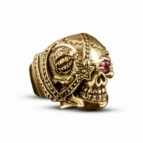 Riotous Skull Ring 