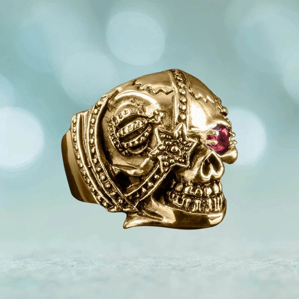 Riotous Skull Ring