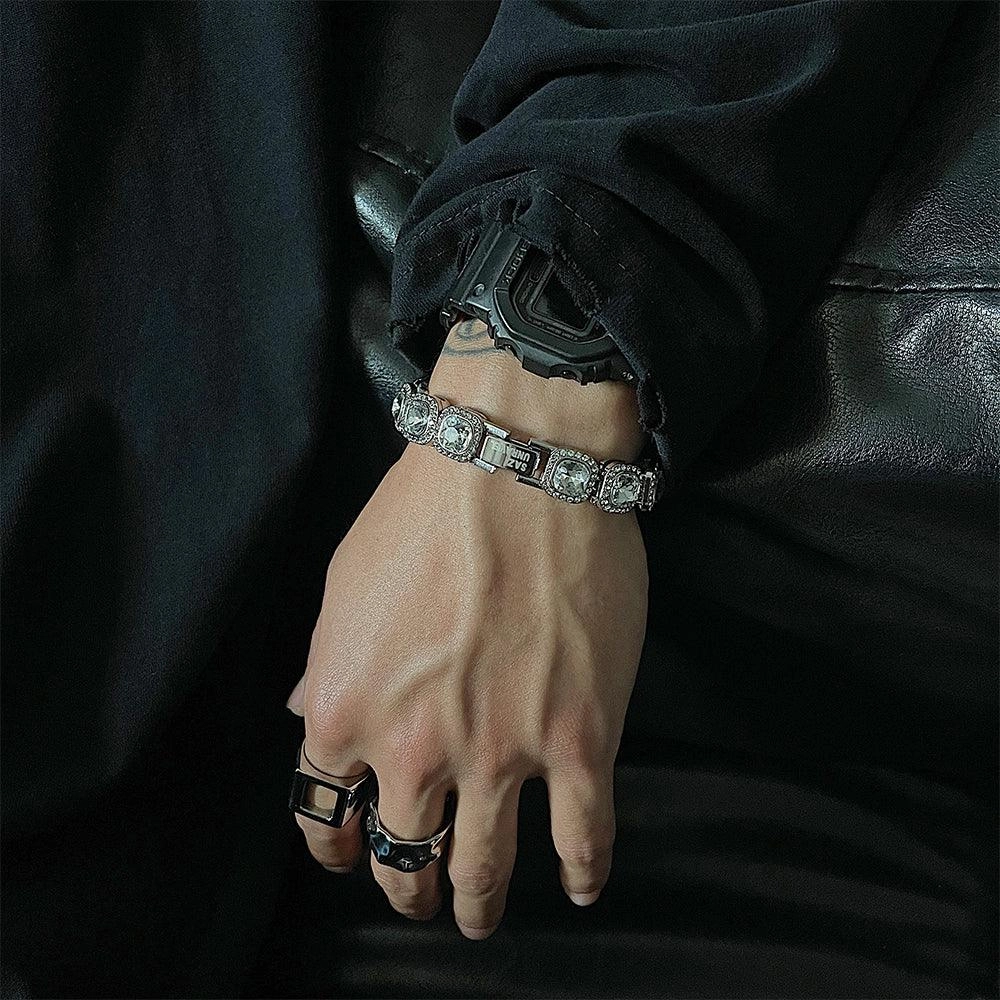 Rock Sugar Diamond Bracelet Male 