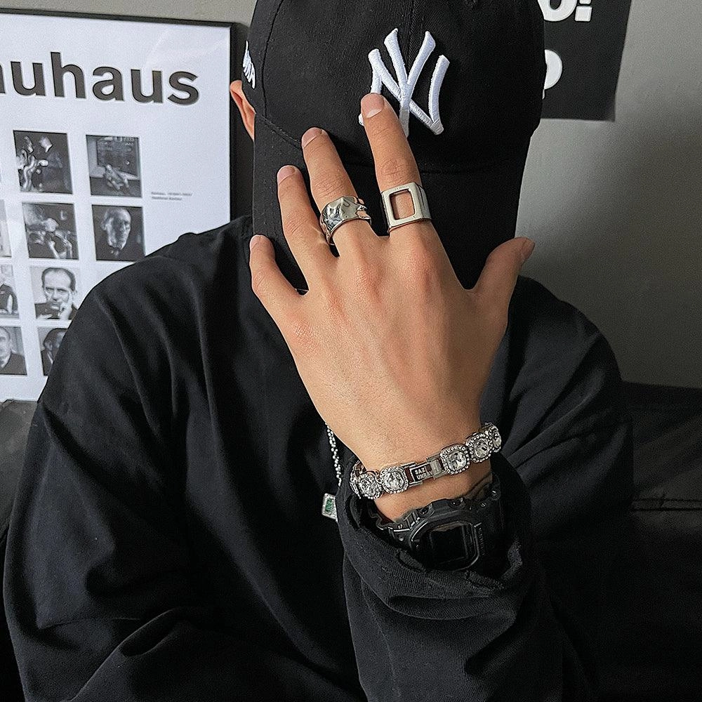 Rock Sugar Diamond Bracelet Male