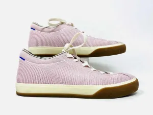 Rothy's Größe 8 Blush/Weiße Schnürstrick-Sneaker