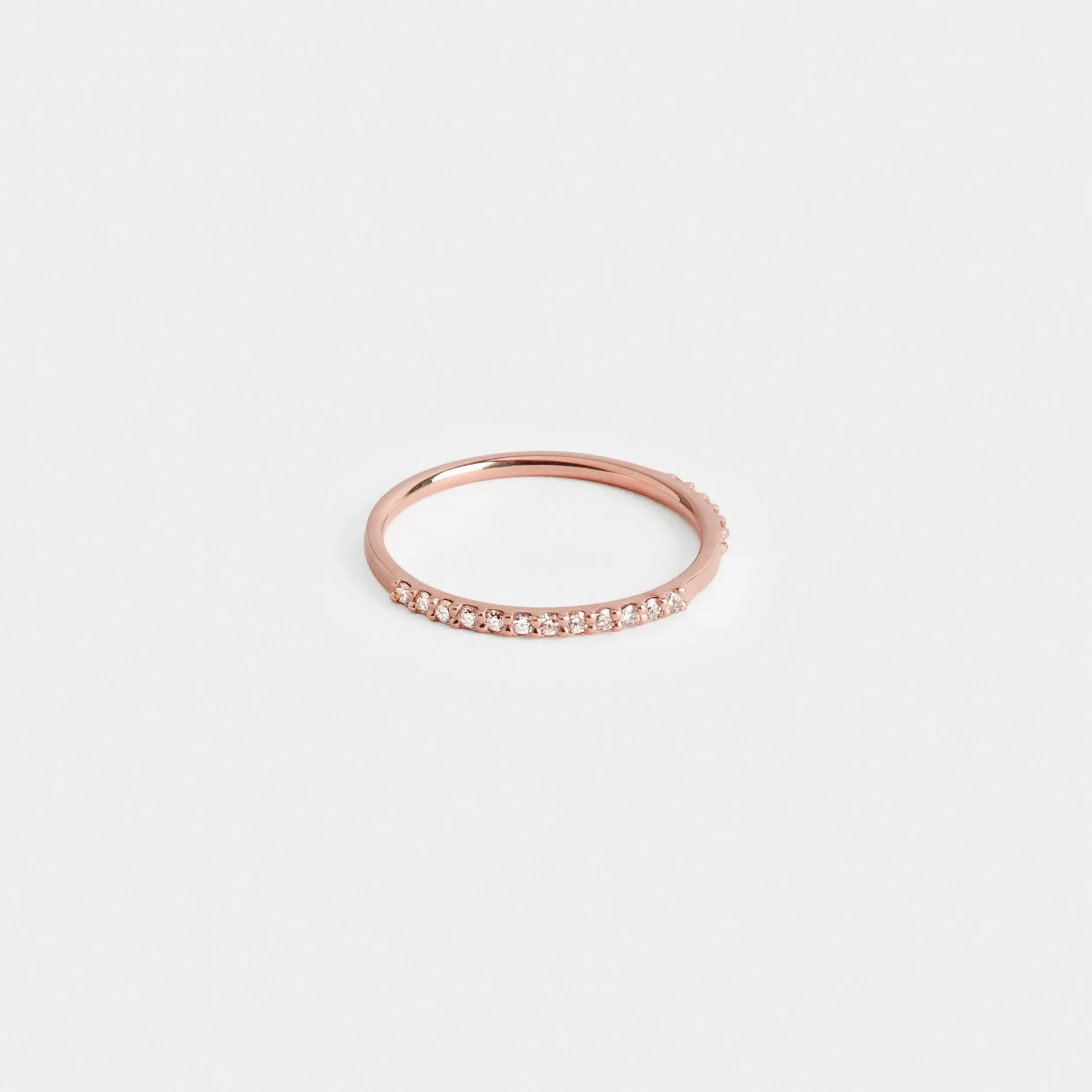 Row Ring in Gold