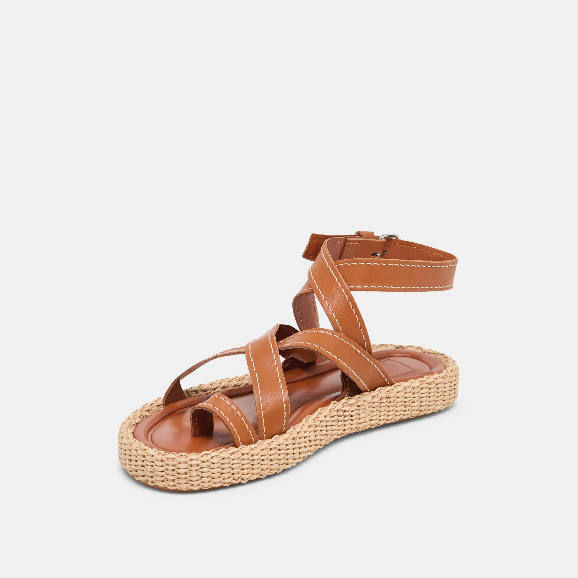 ROXIE SANDALETTEN BRAUNES LEDER